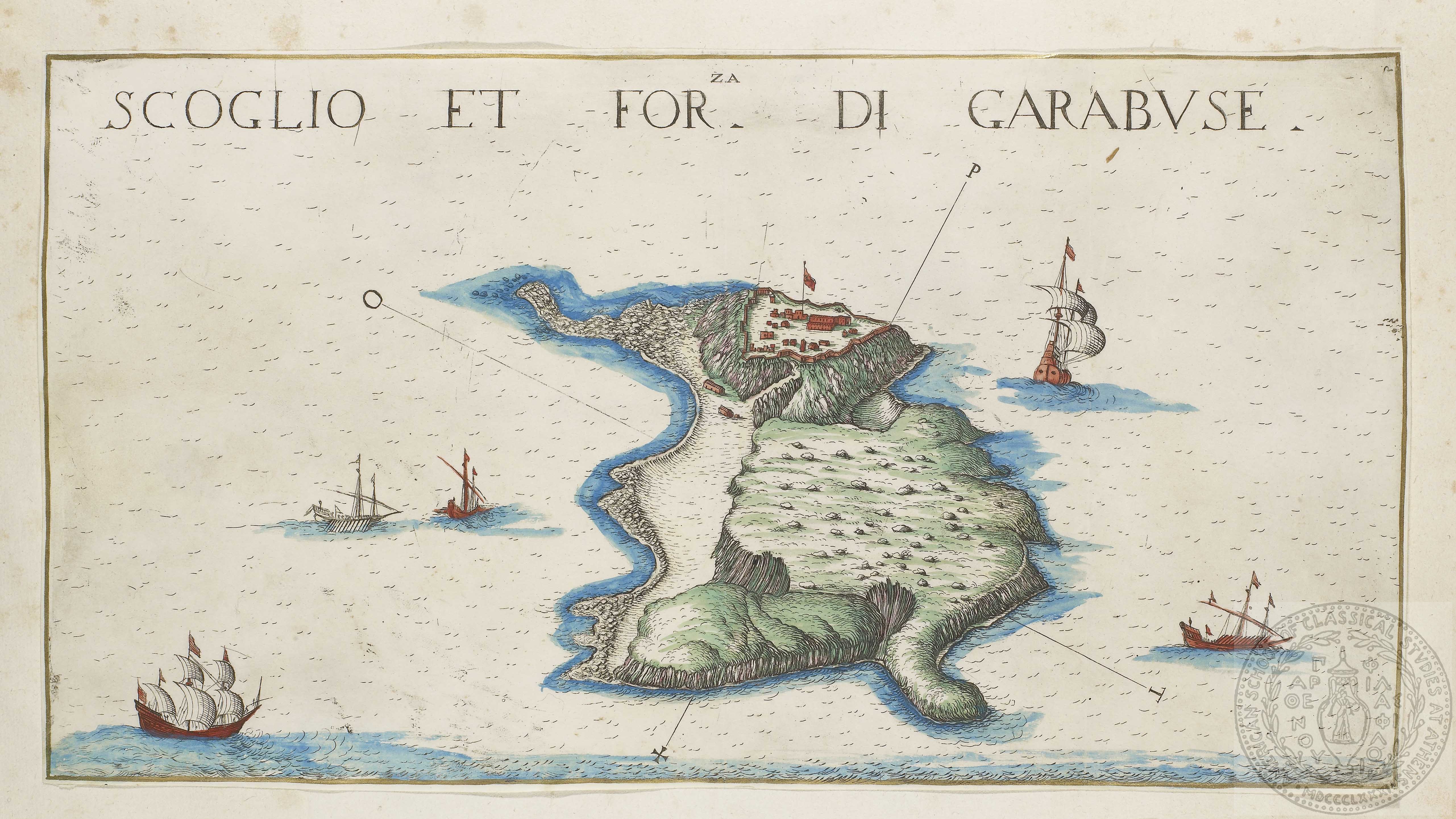 Scoglio et fortezza di Garabuse